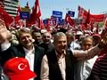 Massaal protest in Turkije