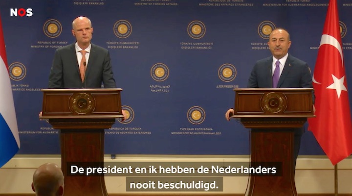 Relatie Nederland - Turkije weer volledig hersteld