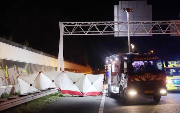 Vier Turkse jongemannen overleden bij crash op de A12 bij Den Haag